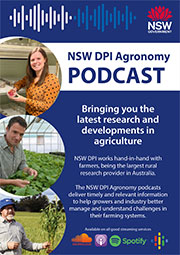 NSW DPI Agronomy podcasts